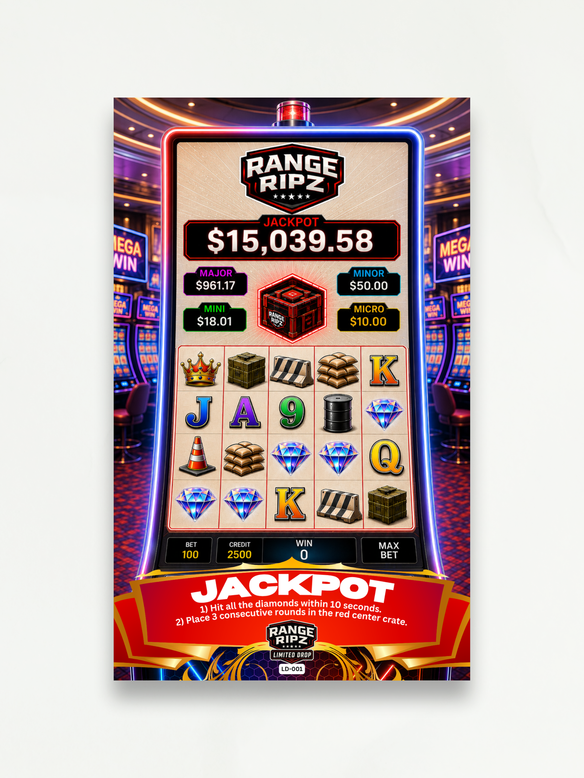 Jackpot Limited Drop